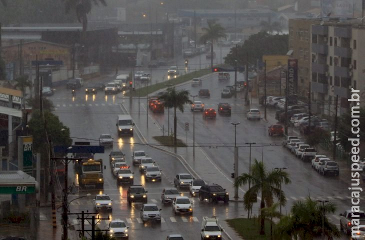 Chuvas moderadas abrem o final de semana em Mato Grosso do Sul Chuvas moderadas abrem o final de semana em Mato Grosso do Sul
