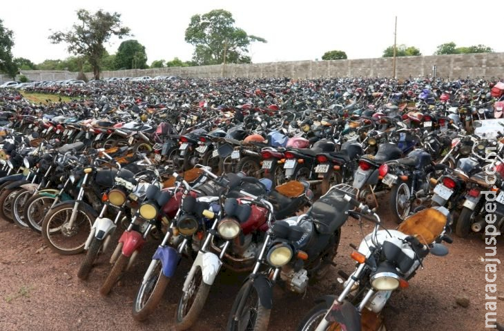 Detran realiza mais dois leilões virtuais: de motocicletas e de sucatas aproveitáveis