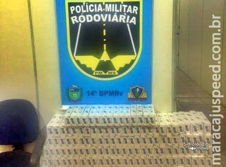 Dono de conveniência em Sidrolândia é pego com 200 pacotes de cigarros contrabandeados