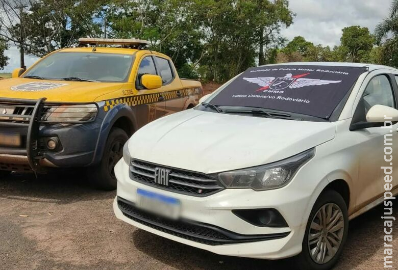 Douradense é presa em Amambai com veículo furtado em São Paulo