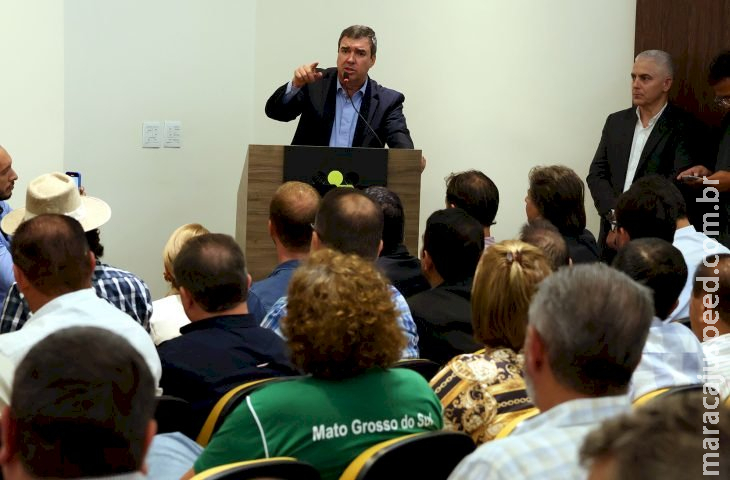 Eduardo Riedel reafirma seu compromisso de levar investimentos e obras nas 79 cidades Eduardo Riedel reafirma seu compromisso de levar investimentos e obras nas 79 cidades