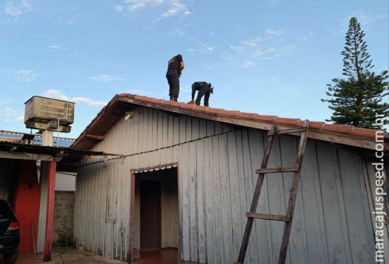 Foragido da Justiça é preso no telhado de casa ao tentar fugir da PF