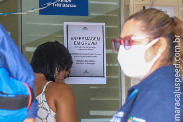 Greve de enfermeiros já impacta atendimento no SUS Greve de enfermeiros já impacta atendimento no SUS
