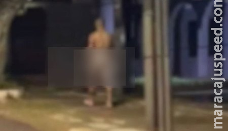 Homem totalmente sem roupas tenta invadir residência no Bairro São Bento
