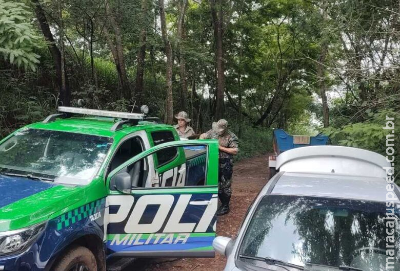 Homens são flagrados e multados pescando durante a Piracema 