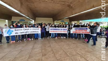 Justiça põe fim a greve da enfermagem em Campo Grande Justiça põe fim a greve da enfermagem em Campo Grande