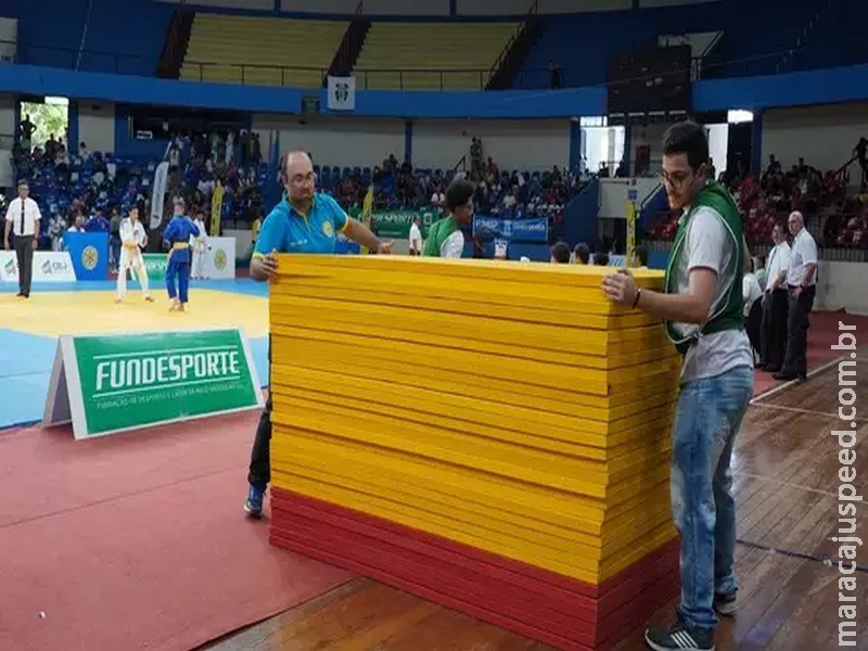Mato Grosso do Sul ganha tatames padrão internacional para disputas de judô Mato Grosso do Sul ganha tatames padrão internacional para disputas de judô