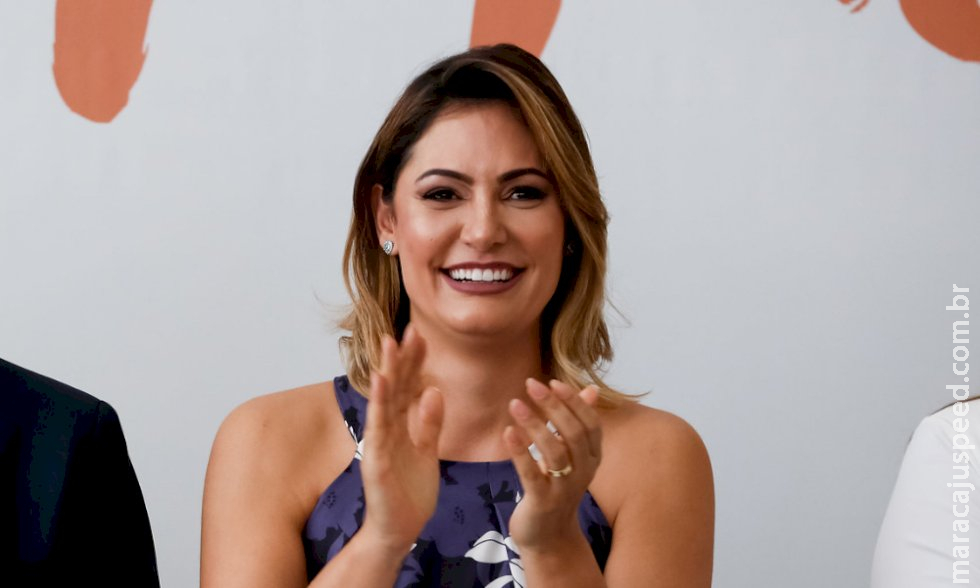 Michelle Bolsonaro diz não ter intenção de ser candidata Michelle Bolsonaro diz não ter intenção de ser candidata