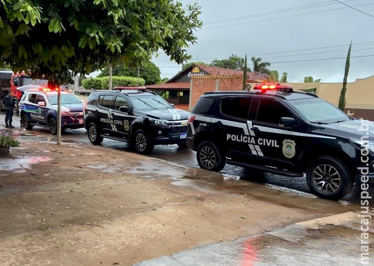 Operação da Polícia Civil em Caarapó fecha bocas de fumo e efetua prisões em flagrante