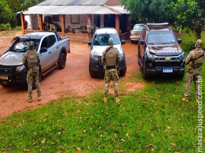 PF deflagra operação em 4 cidades de MS contra tráfico de drogas e prende ‘batedor’