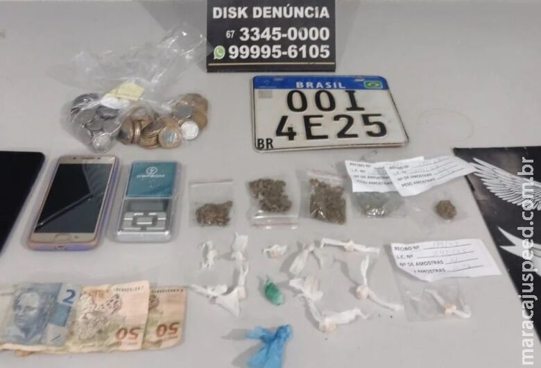 Polícia fecha "Boca dos Corumbaenses" e prende jovem por tráfico e receptação