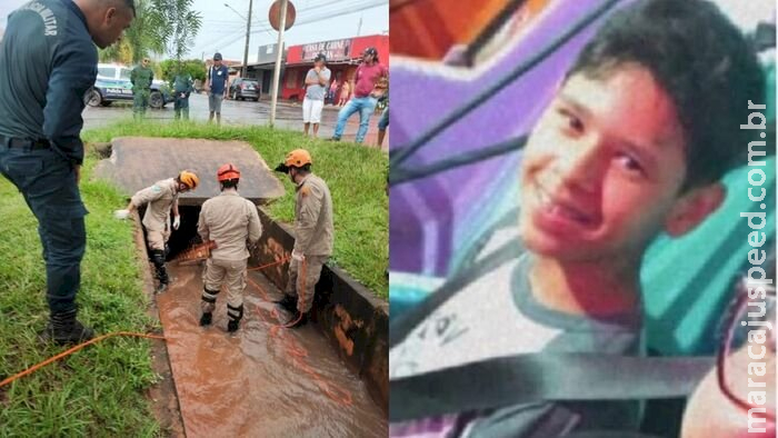 Prefeitura paga enterro de garoto arrastado pela enxurrada e morto em Chapadão do Sul