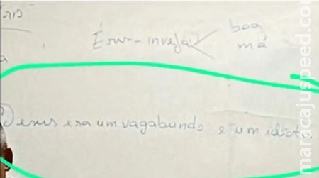 Professor de escola pública diz a alunos que Jesus era ‘vagabundo e idiota’ Professor de escola pública diz a alunos que Jesus era ‘vagabundo e idiota’