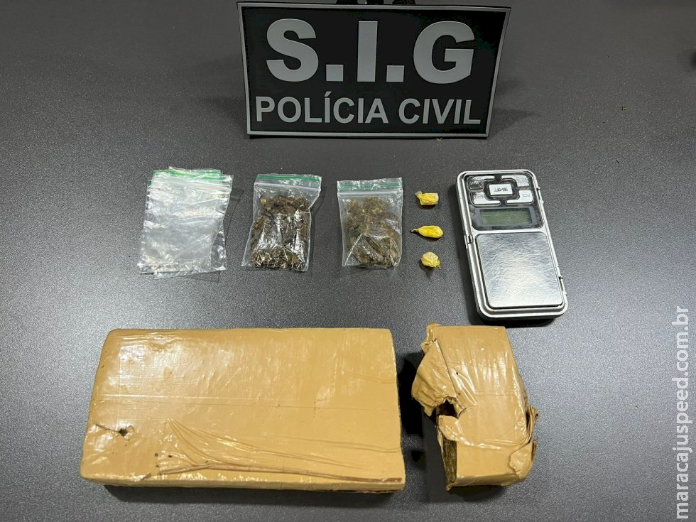 Quatro pessoas são presas em flagrante pela policia civil, dentre os crimes investigados então o trafico de drogas , receptação e furto 