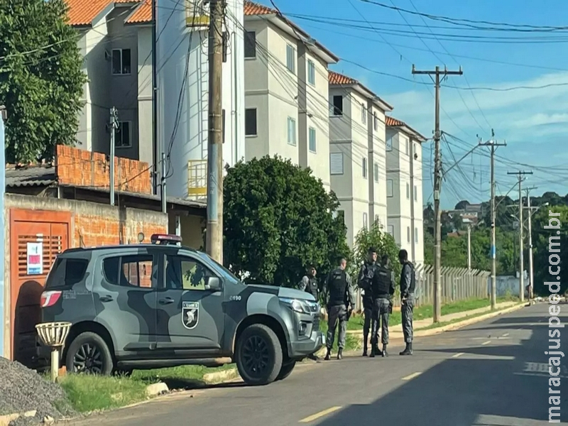 Tentativa de assassinato acaba em troca de tiros com a PM e um morto em Campo Grande