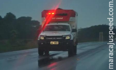 Trabalhador é socorrido em estado grave após ser atingido por raio em Sidrolândia Trabalhador é socorrido em estado grave após ser atingido por raio em Sidrolândia