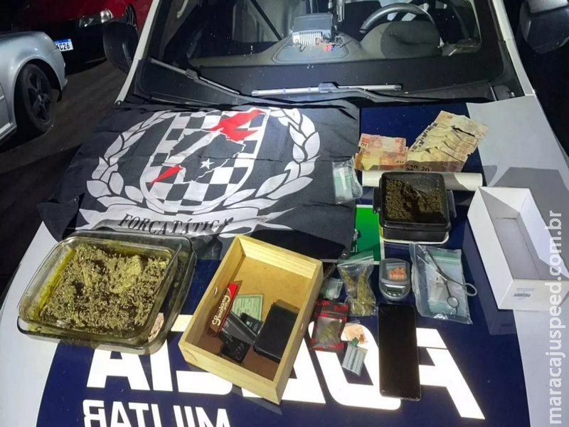 Traficante que fazia serviço de entrega é preso com LSD em bairro de Campo Grande