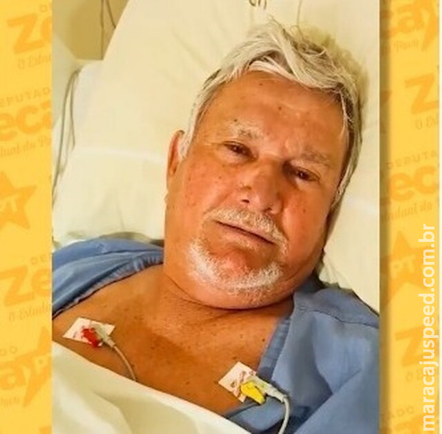 Após dor no peito, Zeca do PT é internado para cirurgia no coração Após dor no peito, Zeca do PT é internado para cirurgia no coração