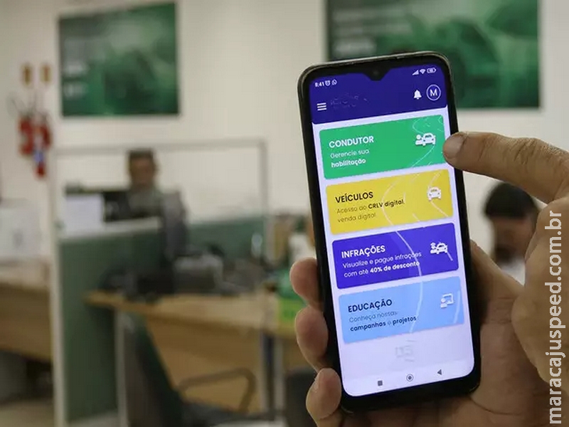 Após renovação, condutores de MS têm acesso a CNH digital em até duas horas