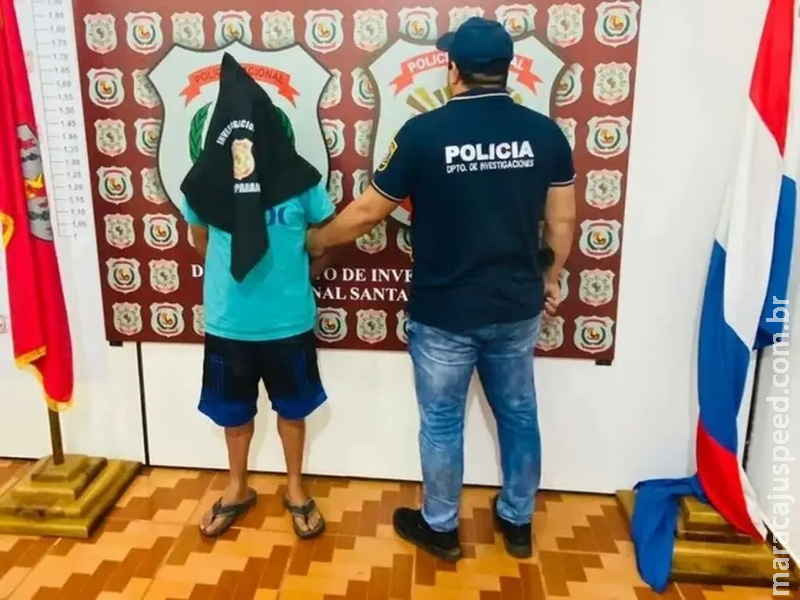 Brasileiro procurado por tráfico internacional de drogas em caminhões é preso no Paraguai Brasileiro procurado por tráfico internacional de drogas em caminhões é preso no Paraguai