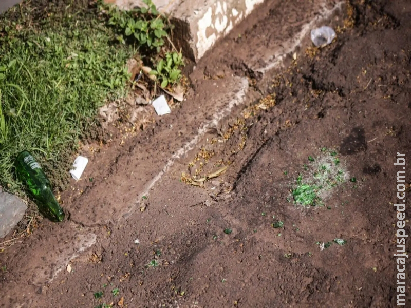 Briga generalizada em bar do Centro termina com seis na delegacia e tiros para o alto