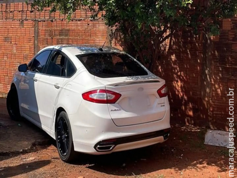 Carro roubado após bandido trancar mulheres em casa é recuperado no Jardim das Hortências