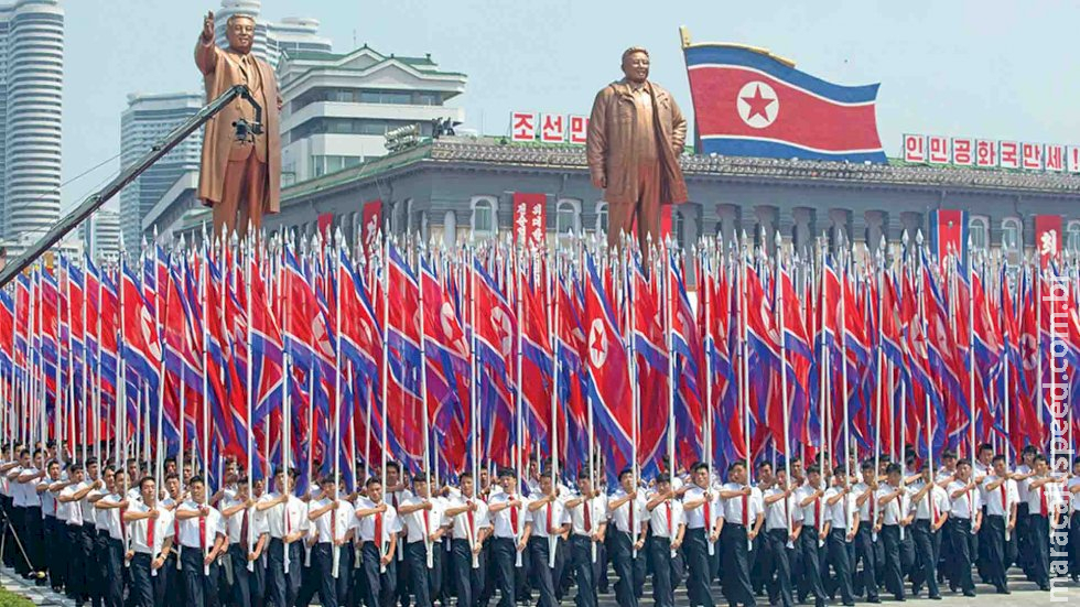 Coreia do Norte testa drone submarino capaz de fazer Coreia do Norte testa drone submarino capaz de fazer
