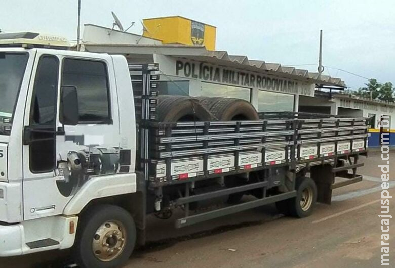 Empresa do Paraná é multada em mais de R$ 11 mil por transporte ilegal de pneus 