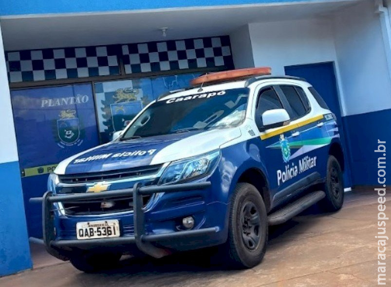 Homem com mandado de prisão é preso durante abordagem da PM de Caarapó