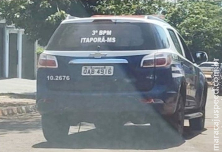 Homem é preso pela Polícia Militar por tráfico de drogas em ocorrência de violência doméstica em Itaporã