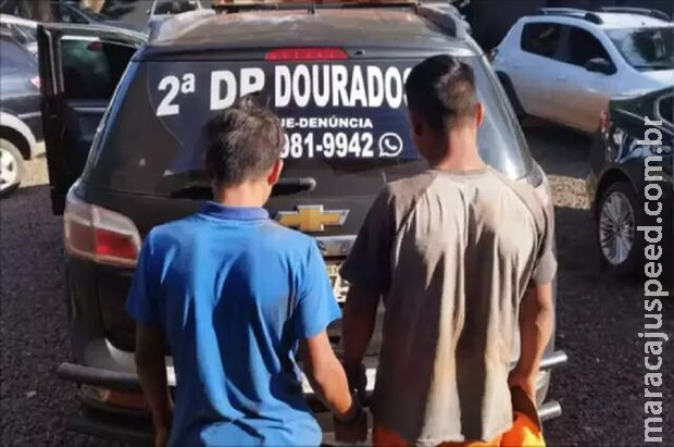 Irmãos tentam matar padrasto para defender a mãe e são presos em Dourados 