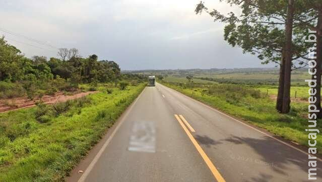 Jovem morre atropelado por carreta na MS-366 em Iguatemi