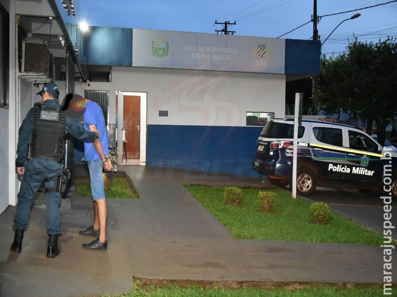 Maracaju: Polícia Militar prende homem em flagrante por tráfico de drogas na Vila Moreninha