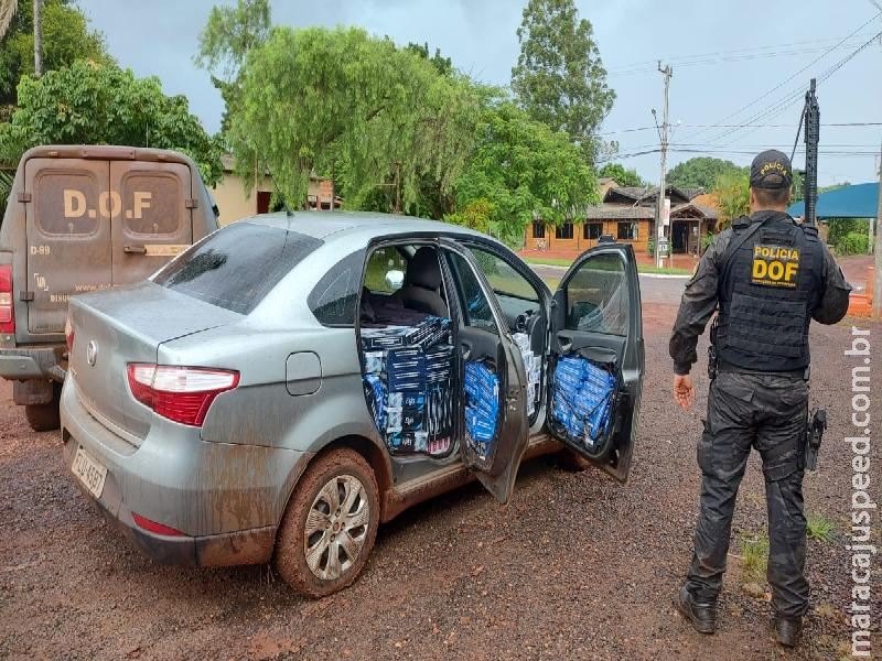 Maracaju: Veículos carregados com produtos contrabandeados foram apreendidos pelo DOF Maracaju: Veículos carregados com produtos contrabandeados foram apreendidos pelo DOF