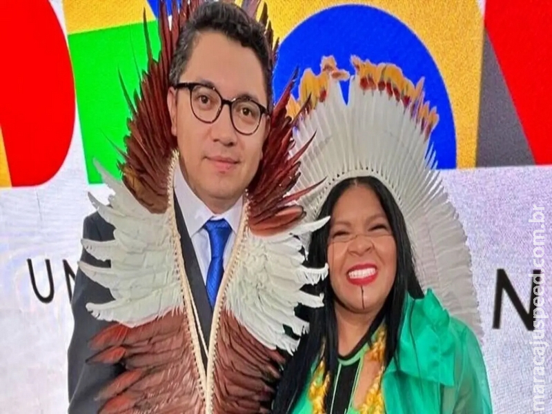 Ministra Sônia Guajajara se reúne com Governador e visita 3 cidades em MS Ministra Sônia Guajajara se reúne com Governador e visita 3 cidades em MS