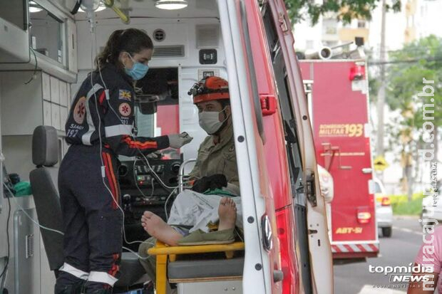 Mulher surta e joga óleo quente no marido em Jaraguari 