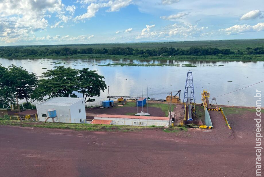 Novo porto começa a operar no rio Paraguai para exportar mais de 1 milhão de toneladas de minério Novo porto começa a operar no rio Paraguai para exportar mais de 1 milhão de toneladas de minério