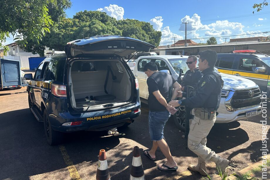 PF decreta prisão preventiva e inicia processo de extradição de traficante argentino preso em MS