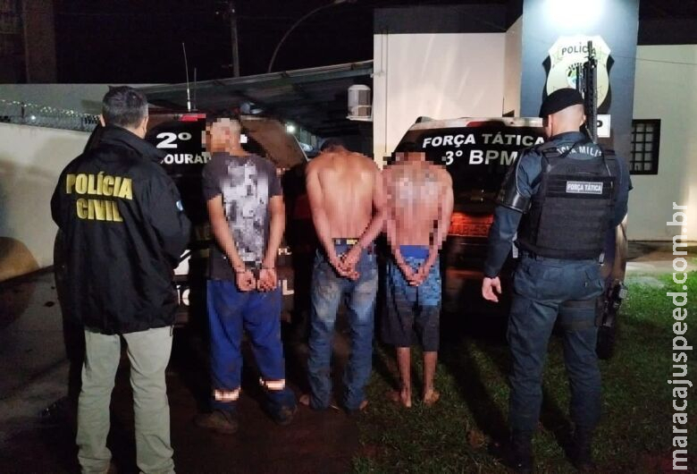 Polícia intercepta caminhão roubado e liberta motorista mantido refém em Dourados