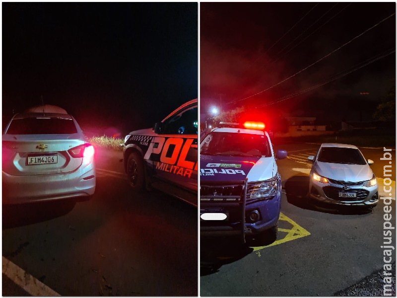 Polícia Militar de Maracaju recupera veículo furtado após troca de tiros com bandidos Polícia Militar de Maracaju recupera veículo furtado após troca de tiros com bandidos