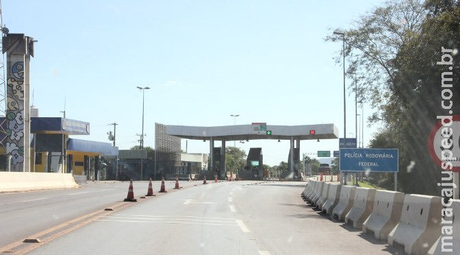 Ponte sobre o Rio Paraguai, na BR-262, está parcialmente interditada