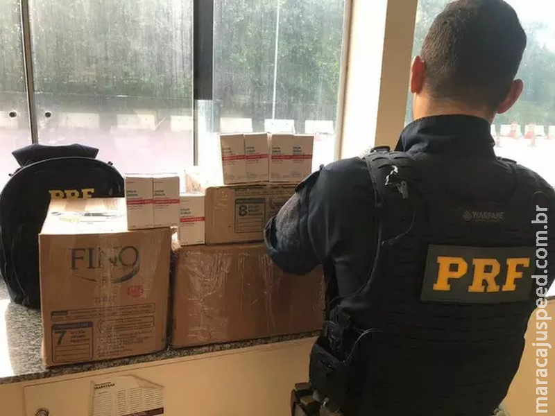 PRF apreende meio milhão em medicamento para doenças raras PRF apreende meio milhão em medicamento para doenças raras