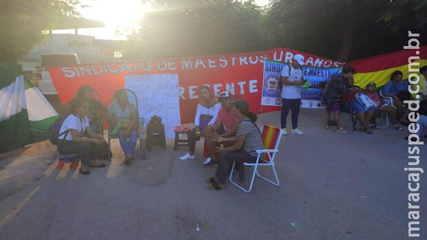 Professores mantém fronteira com a Bolívia fechada nesta sexta-feira
