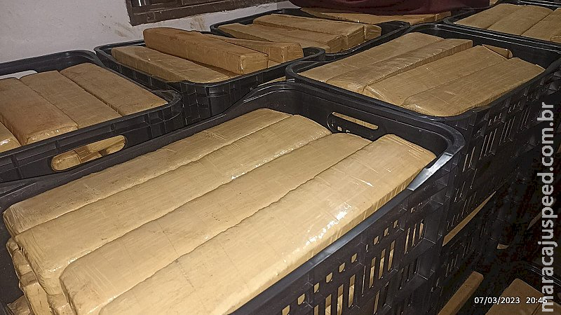 SIG fecha entreposto em Dourados com quase 2 toneladas de maconha em caixas de verduras 