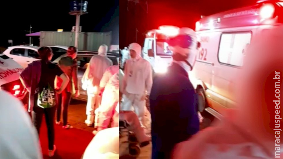 Vazamento de amônia no frigorífico JBS de Dourados causa pânico e lota hospital 