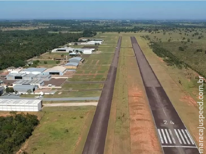 Governo anuncia R$ 250 milhões para aeroportos: Maracaju será uma das cidades atendidas