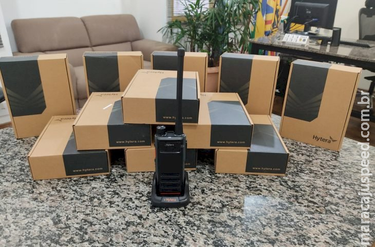 Agepen reforça segurança em presídios de MS com a distribuição de rádios comunicadores