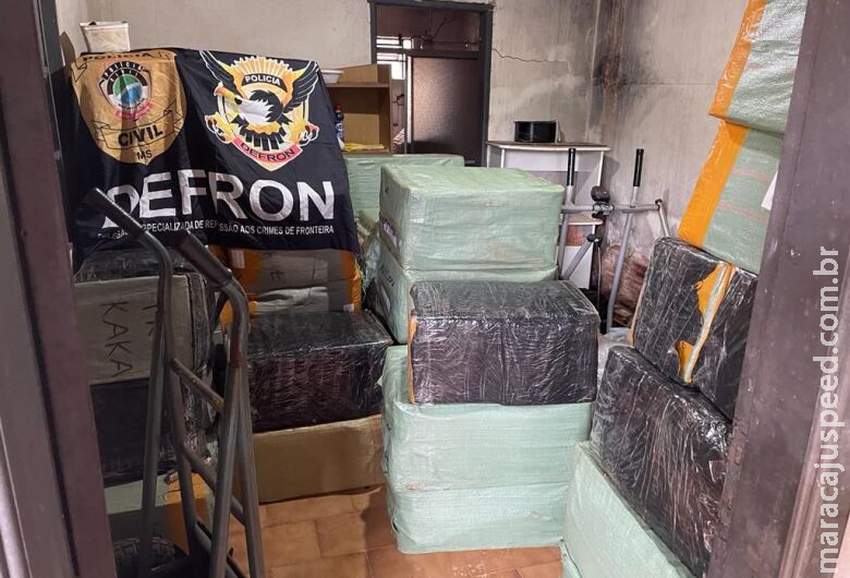 Cargas de descaminho avaliadas em mais de R$ 600 mil são apreendidas em Dourados 