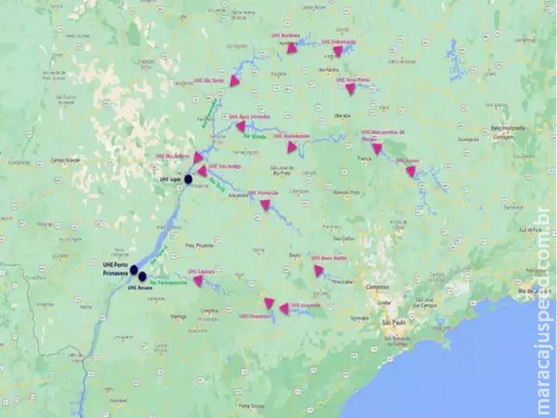Cesp reabre comportas de usina e deixa Batayporã em alerta para alagamentos