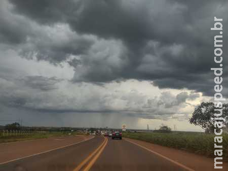 Chegada de frente fria a Mato Grosso do Sul é esperada para esta quarta-feira
